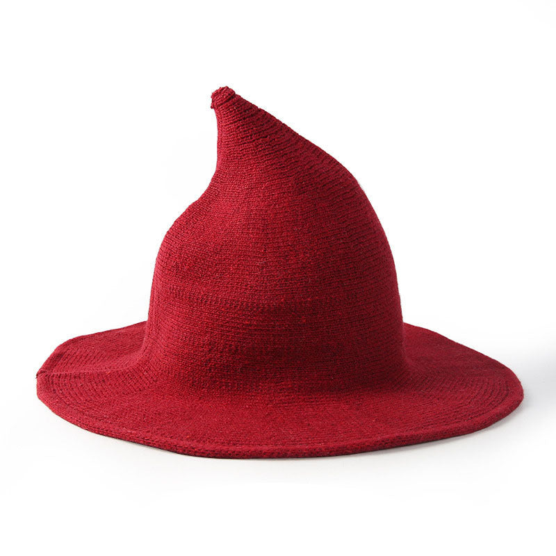 European And American Halloween Wool Wizard Hat Limorista