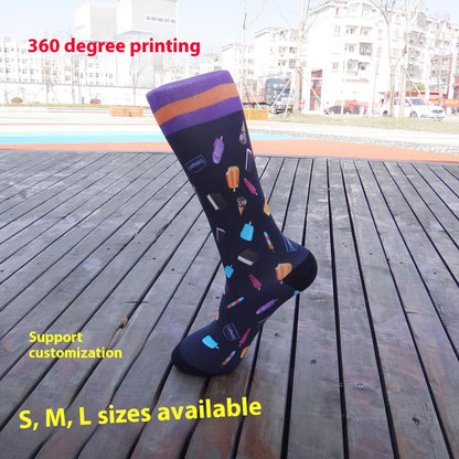 Cartoon Pet Head Face Socks Limorista
