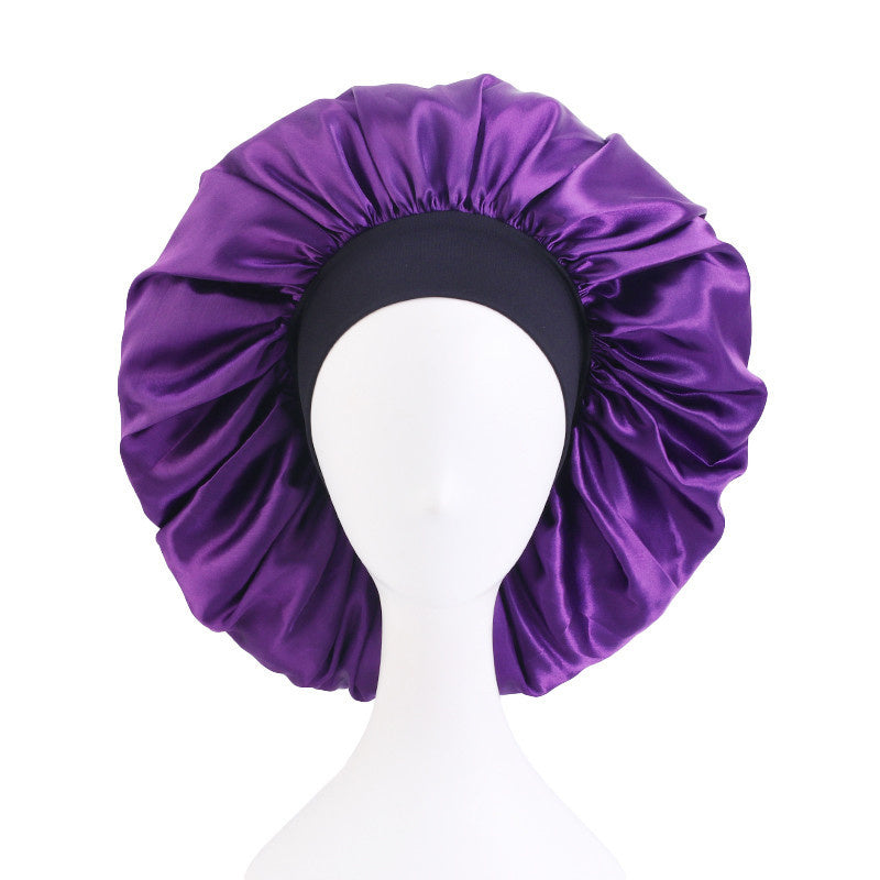 Solid Stretch Wide Brimmed Nightcap Limorista