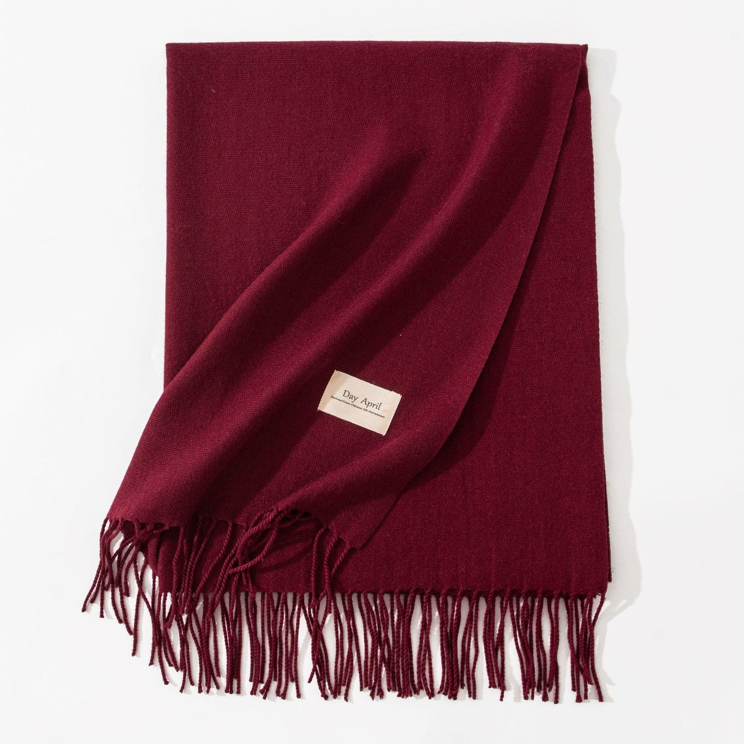 Pure Color Artificial Cashmere Scarf Women&