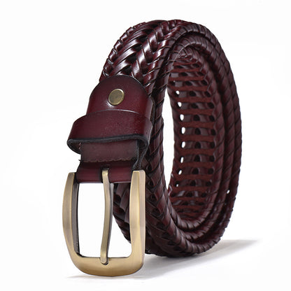Hand Woven Belt Men&
