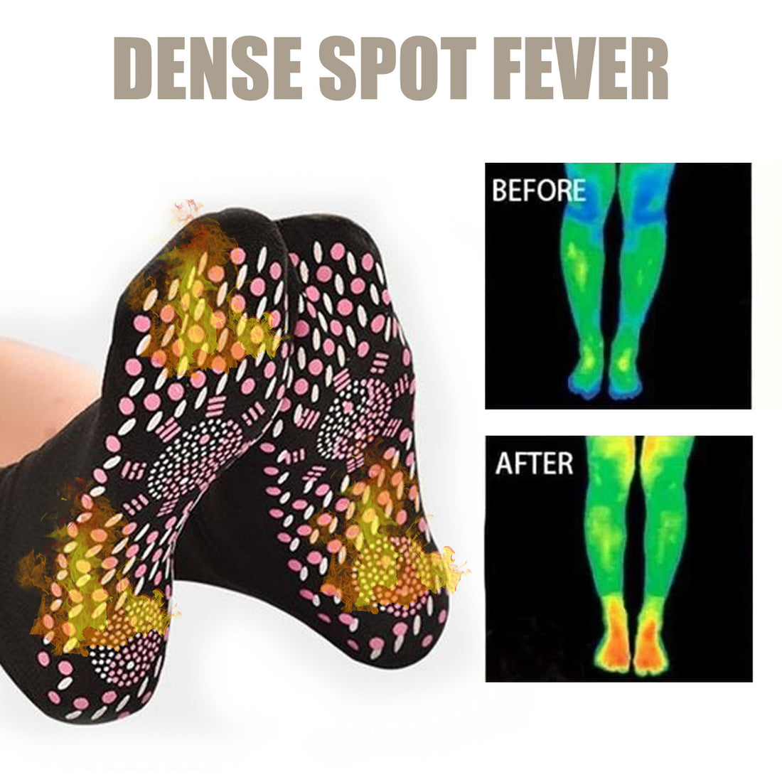 Warm Mid-tube Anti-cold Wash-free Socks Limorista