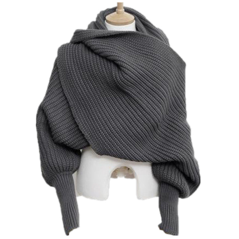 Sweater Scarf Cashmere Ladies Girl Woman Clothing Casual Wear Limorista