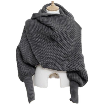Sweater Scarf Cashmere Ladies Girl Woman Clothing Casual Wear Limorista