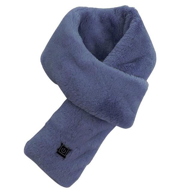 Electric Ated Scarf USB Rechargeable Rabbit Hair Limorista