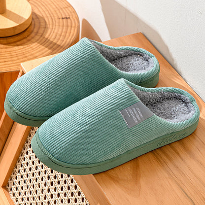 Home Indoor Wear-resistant Non Slip Cotton Slippers Limorista