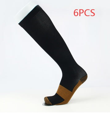 Copper Fiber Long Tube Compression Socks Limorista