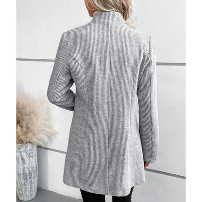 FallWinter Slim Jacquard Stitching Temperament Commute Women&