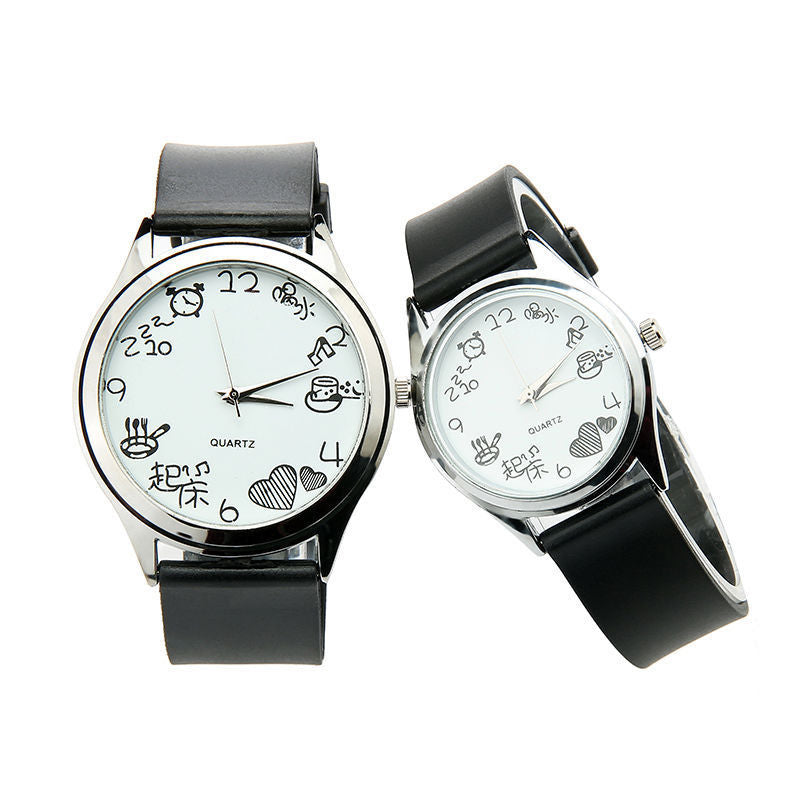Simple And Casual Eating And Drinking Quartz Watch Limorista