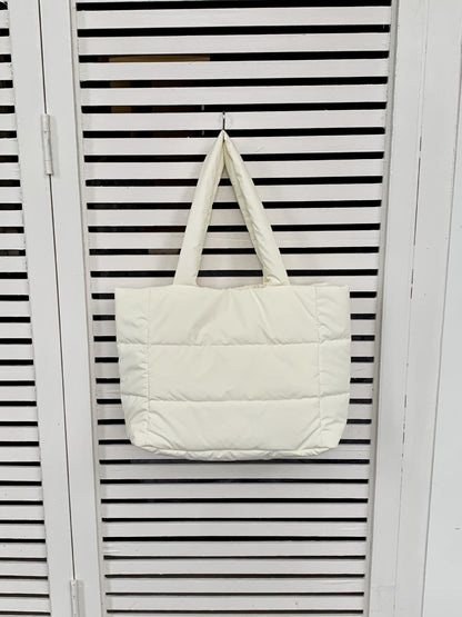 Soft Cotton-filled Tote Bag Portable Shoulder Limorista