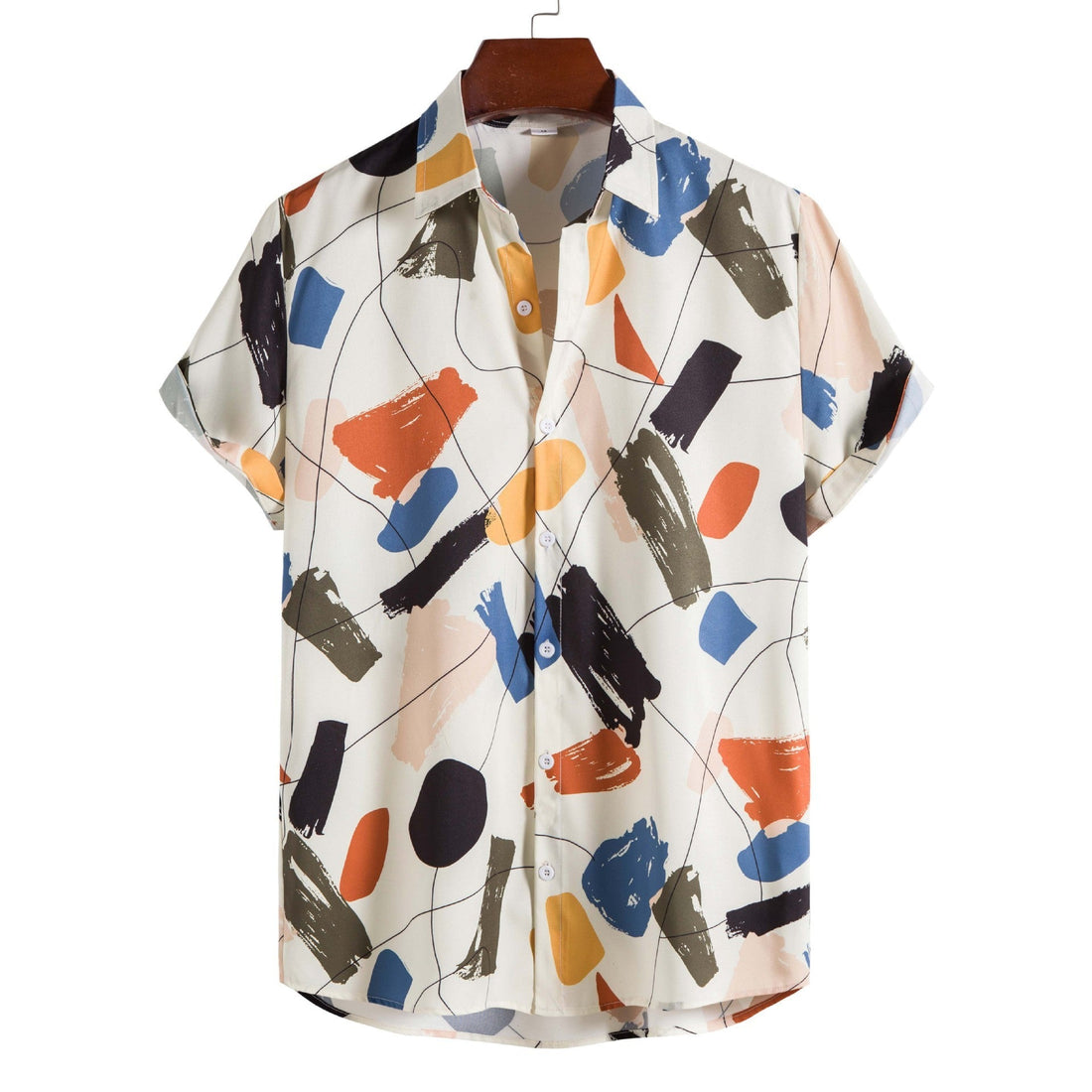 Fashion Digital Printed Short Sleeves Limorista