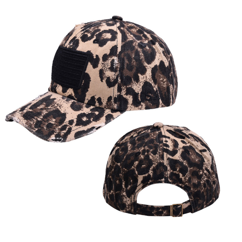 Letter Embroidery USA Flag Baseball Hat Limorista