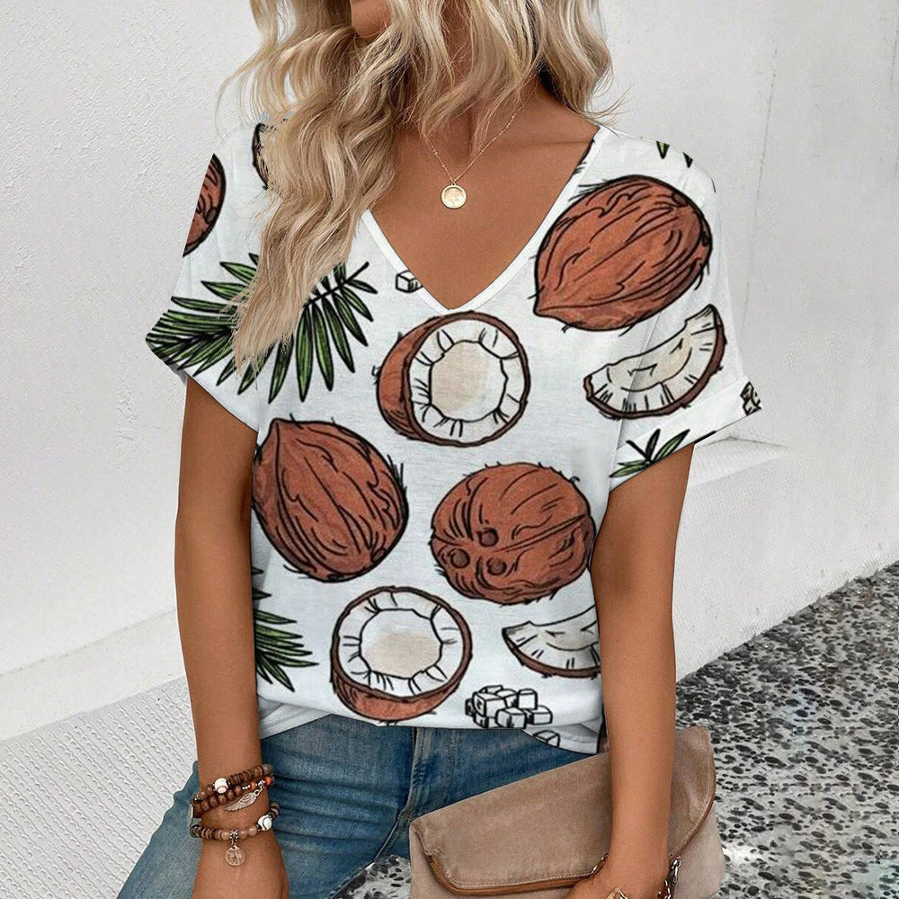 Fruit Printed Women&