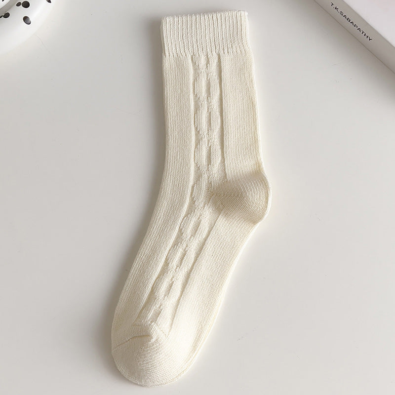 White Socks Women&