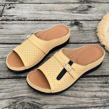 European And American Style Belt Buckle Stylish And Lightweight Slippers Limorista