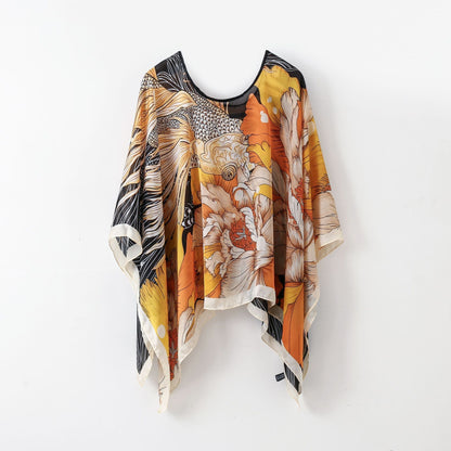 Pullover Shawl Outerwear Cover-up Multifunctional Scarf Limorista