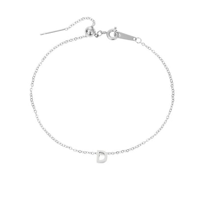 26 Letters Fashion Personality Stainless Steel Letter Bracelet Limorista