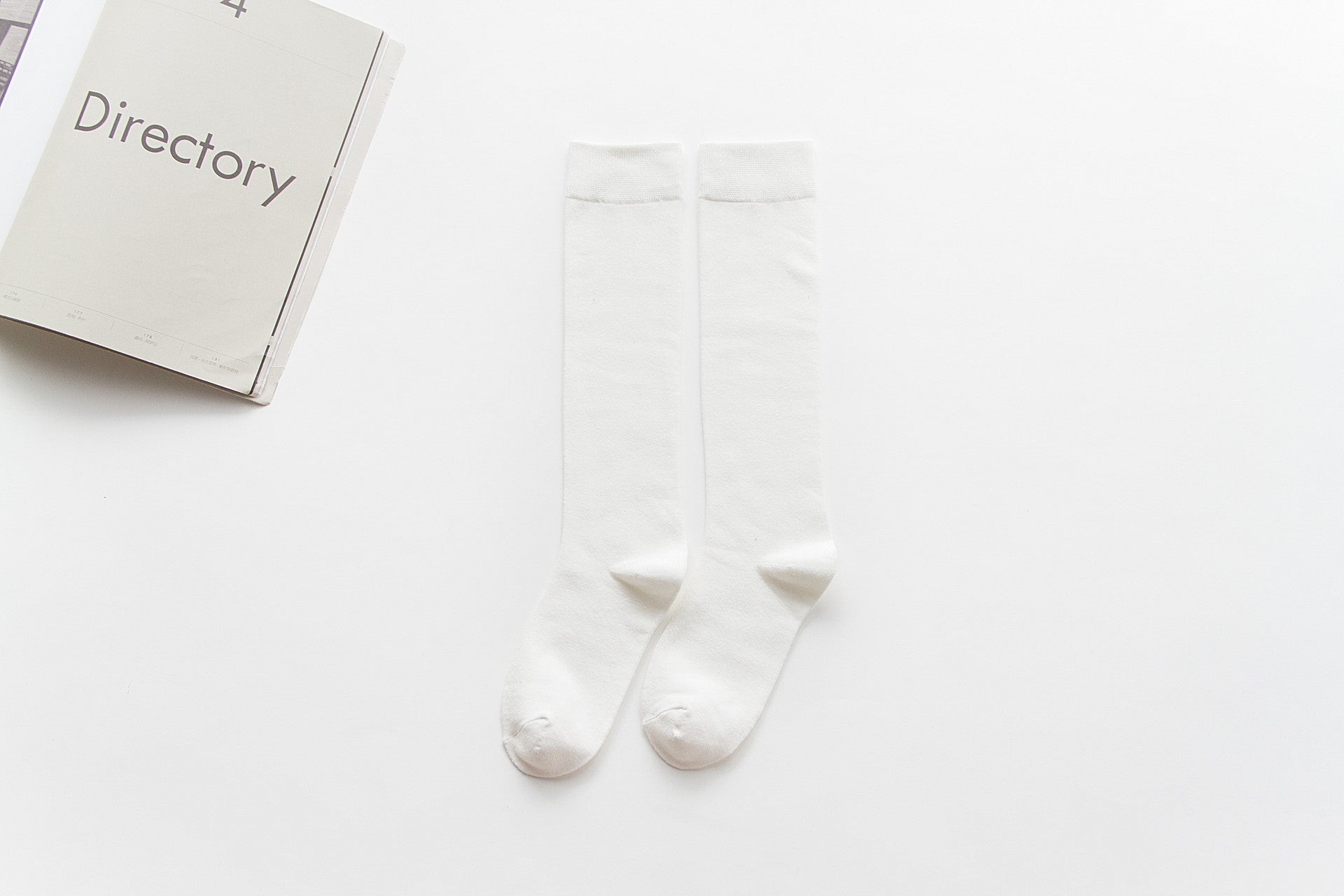Japanese-style long pile knee socks Limorista