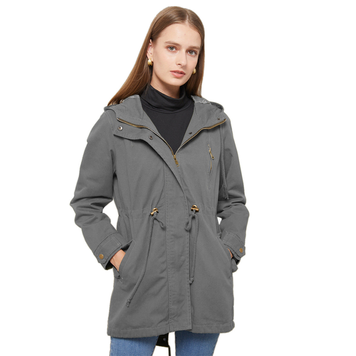 New Cotton Anorak Women&