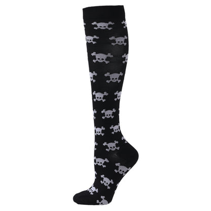Sports Compression Socks Pattern Stretch Stockings Limorista