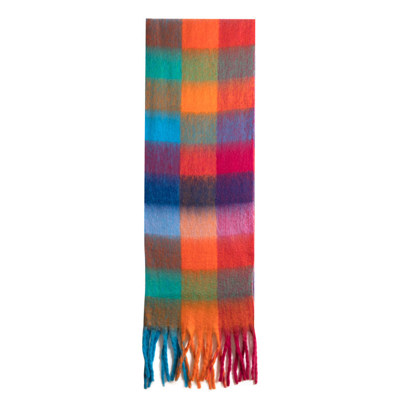 Shooting Travel Matching Autumn And Winter Scarf Limorista
