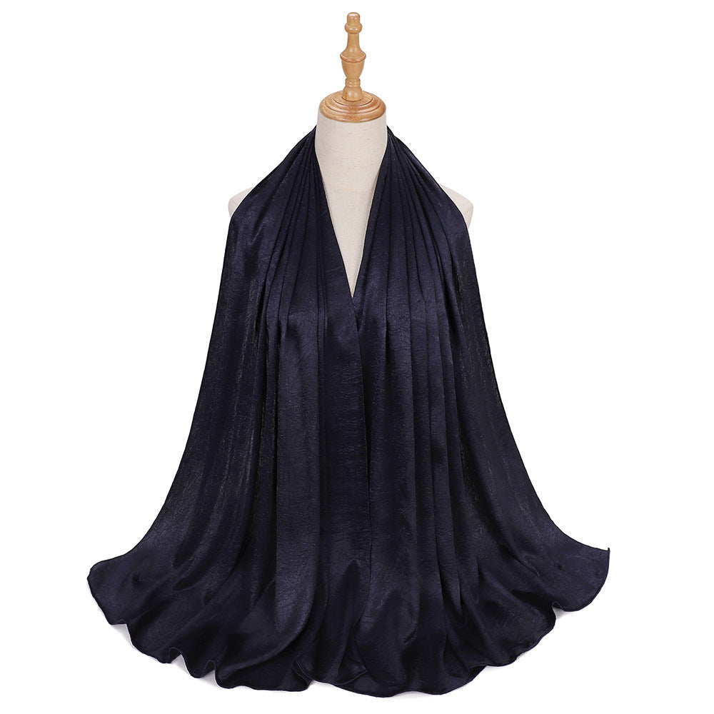 New Silk-like Silky Satin Scarf Limorista