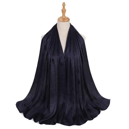 New Silk-like Silky Satin Scarf Limorista