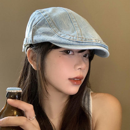 Washed Denim Advance Hats Women&