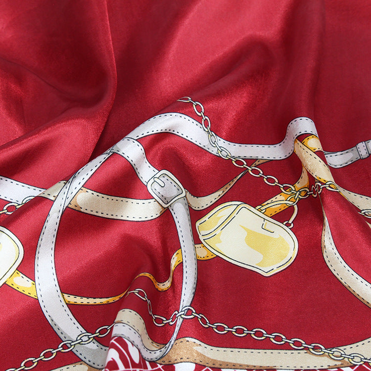 Chain Printed Scarf Women&