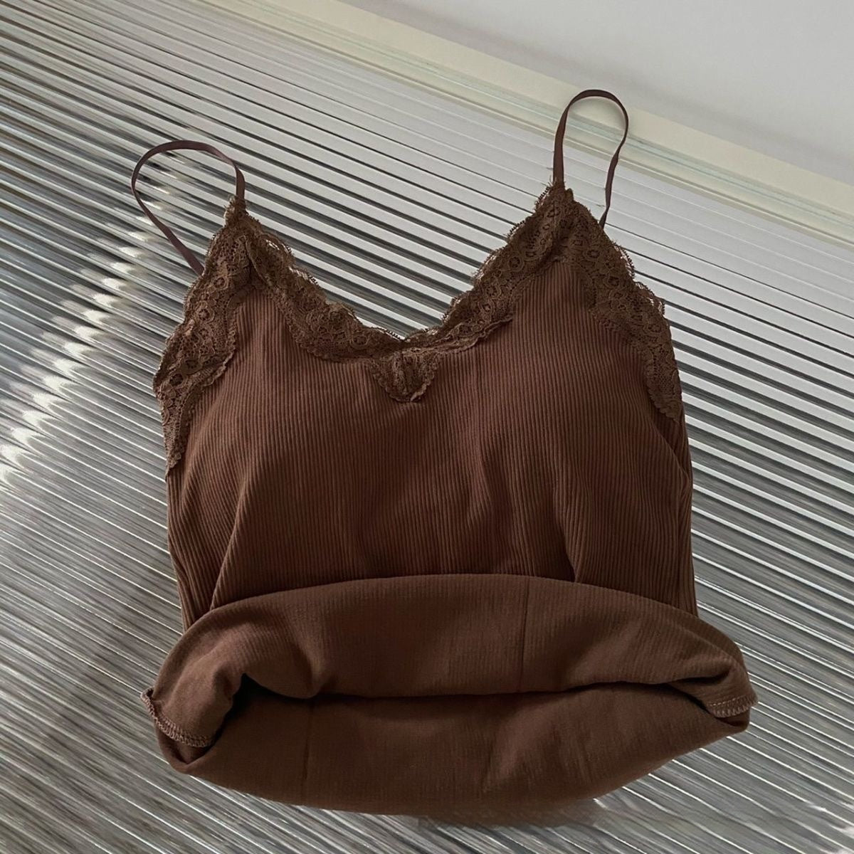 American Beauty Back Camisole Slim Fit Bottoming Top Limorista
