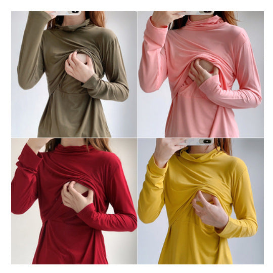 Bottoming Shirt With Modal Autumn Clothes Limorista