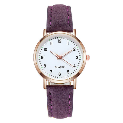 Casual Simple Digital Retro Ladies Quartz Watch Limorista