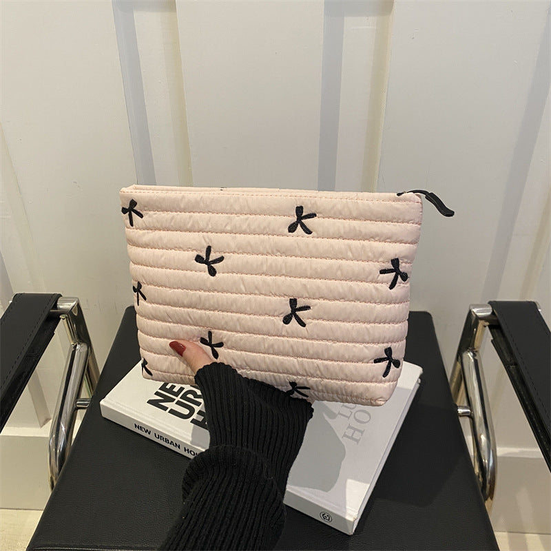 Oxford Cloth Butterfly Print Clutch For Women Limorista