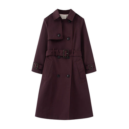 Trench Mid-length British Trench Coat Limorista