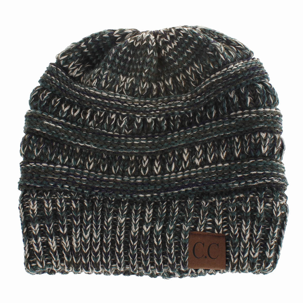 Knitted Ponytail Hat, Women&