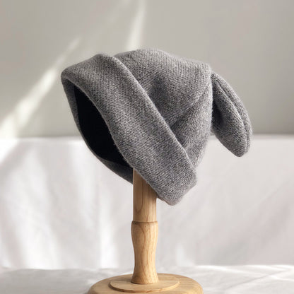 Knit Confinement Hat Warm Korean Cute Japanese Cold Hat Limorista
