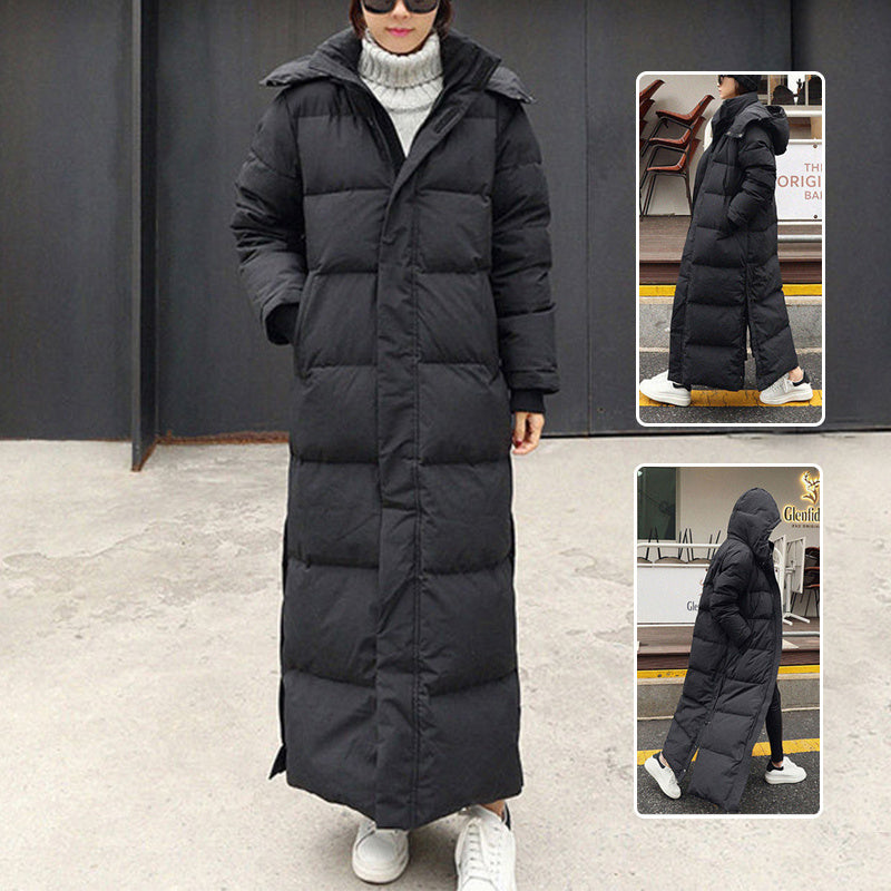 Limorista - Winter Long Coat Warm Hooded Thickened Parka Jackaet For Women Clothing