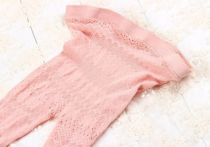 Gradient color hollow stockings anti-hook silk jacquard pantyhose lace stockings Limorista