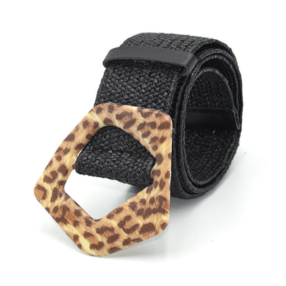 Bohemian Holiday Linen Woven Belt Limorista