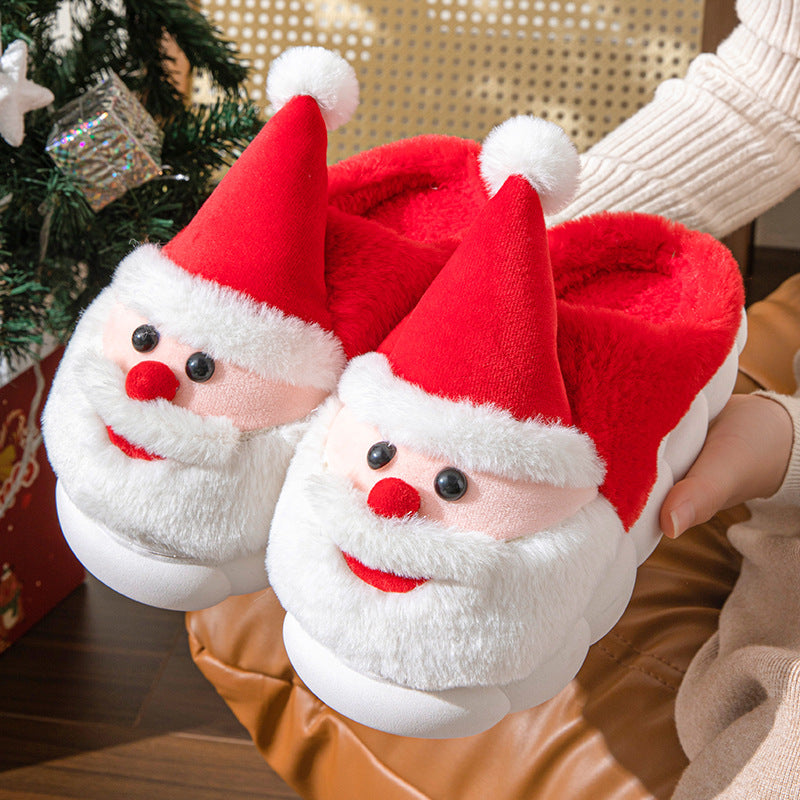 Santa Claus Home Thick-soled Non-slip Slippers Limorista