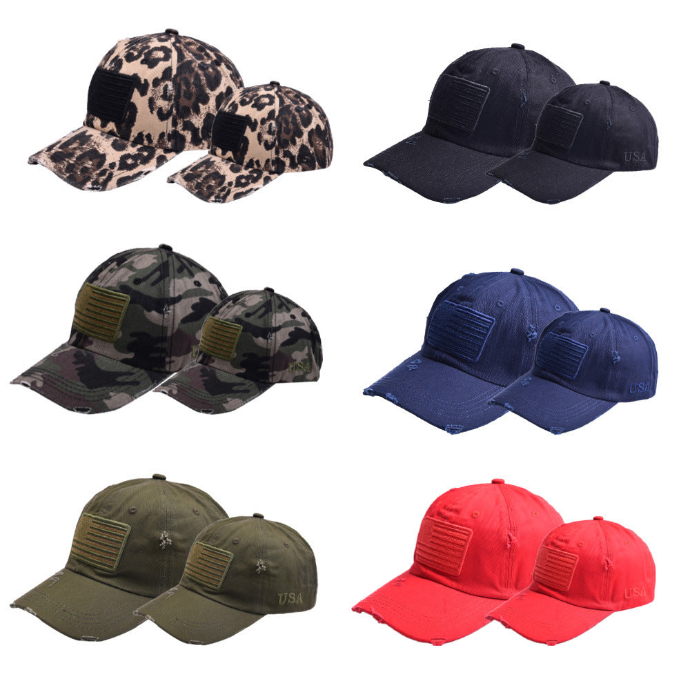 Letter Embroidery USA Flag Baseball Hat Limorista