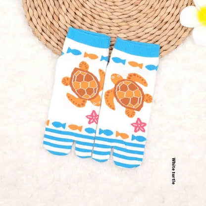 Two-toe Socks Split Toe Women&