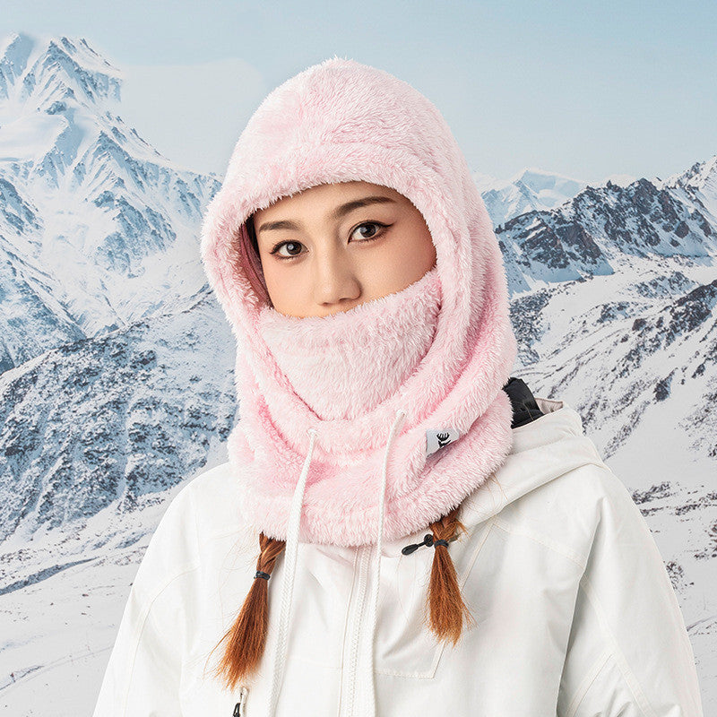 Warm Ski Hood Fleece Full Face Cycling Mask Limorista