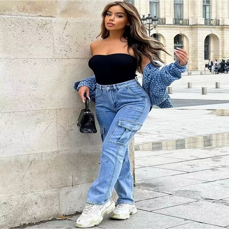 Cargo Jeans Women&