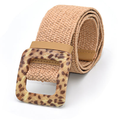Bohemian Holiday Linen Woven Belt Limorista