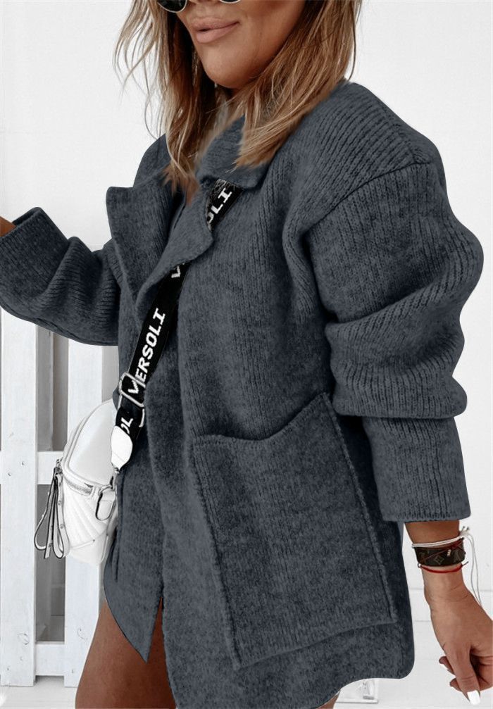 New Product Fashion Print Ladies Woolen Coat Limorista