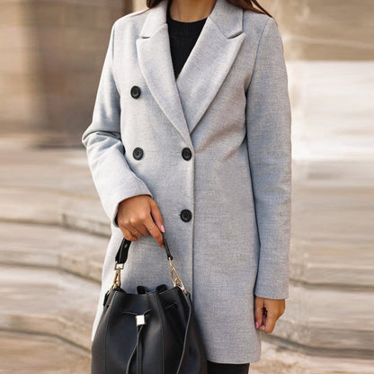 Winter Long Woolen Coats Limorista
