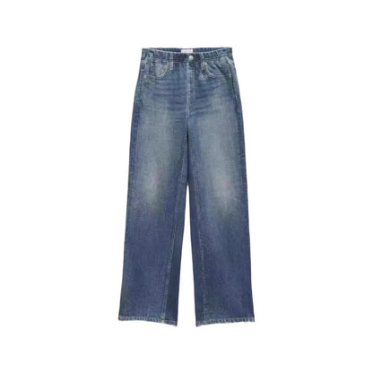 Retro Mid-waist Women&