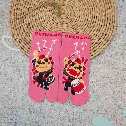 Two-toe Socks Split Toe Women&