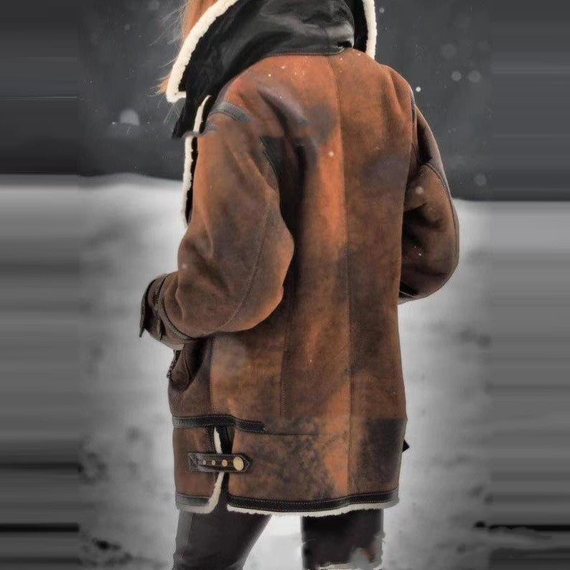 Explosive Mid Length Thick Long Sleeved Jacket Limorista